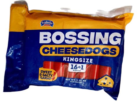 Frabelle Bossing Cheesedogs Kingsize 1.20kg | Lazada PH