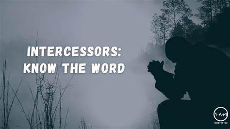 Know The Word | Characteristics Of An Intercessor - (5) - YouTube