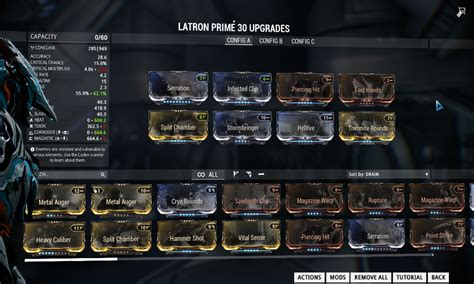 Latron Prime Builds - Players helping Players - Warframe Forums