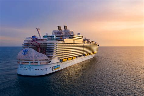 The cruise world's new giant, Royal Caribbean's Wonder of the Seas ...