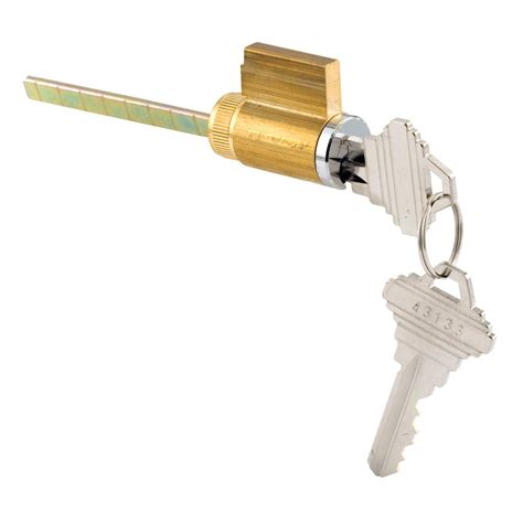 Prime-Line Sliding Door Cylinder Lock, 5 Pin Tumbler, Schlage Keyway-E ...