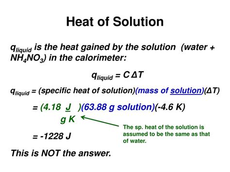 PPT - Heat of Solution PowerPoint Presentation, free download - ID:1550557