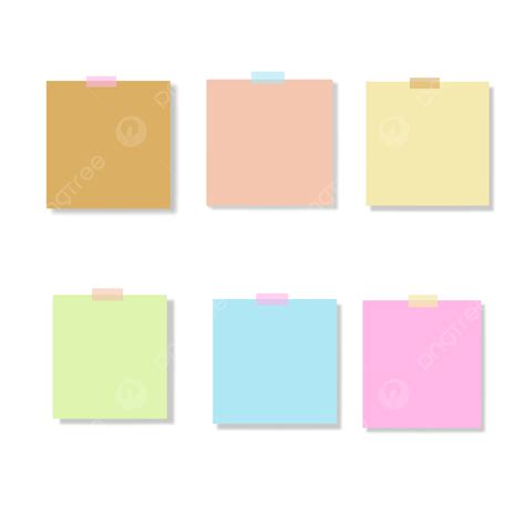 Sticky Note Clipart Hd PNG, Download For Free Simple Colorful Sticky ...