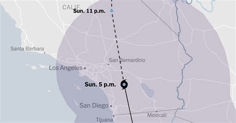 Tropical Storm Hilary Makes Landfall and Threatens ‘Catastrophic ...