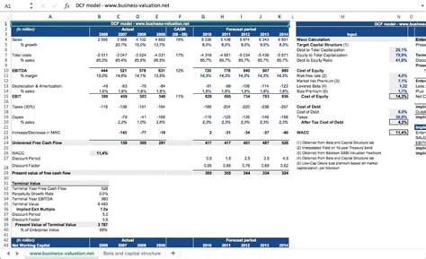 Npv Excel Template