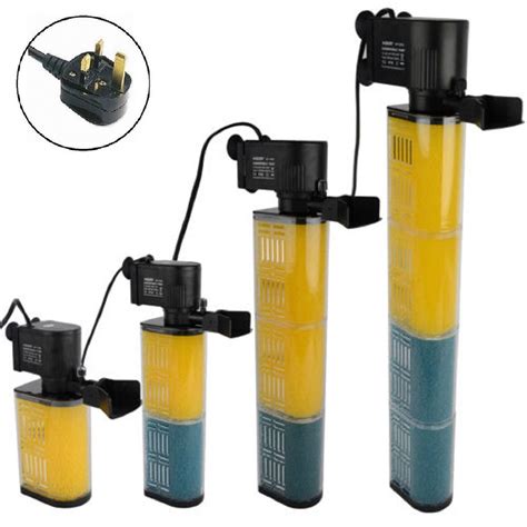 Hidom submersible aquarium pompe interne et filtre filtration poissons ...