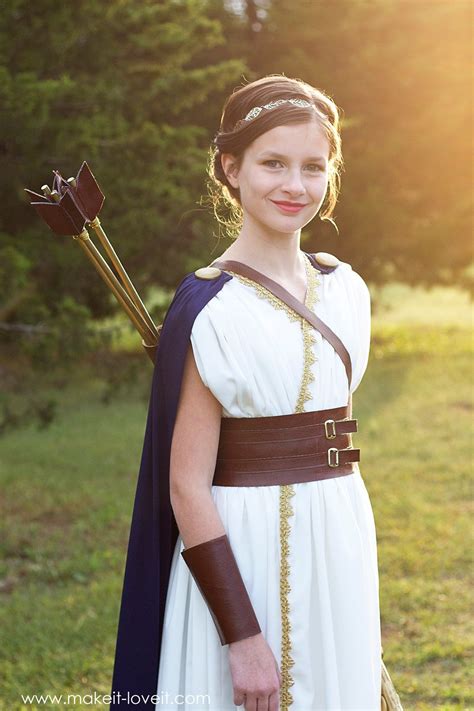 DIY Greek Goddess Costume: ARTEMIS | Make It and Love It