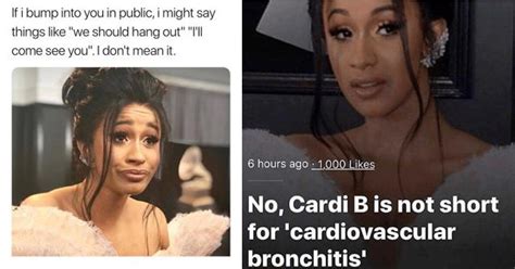 15 Cardi B Memes That Are Straight Schmoney - Memebase - Funny Memes