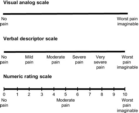 Patient visual analog pain scale. Adapted from Hamill-Ruth RJ, Marohn ...