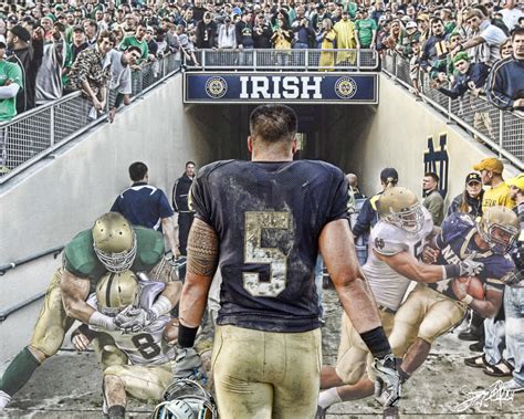 Notre Dame Fighting Irish Football Wallpapers - Wallpaper Cave