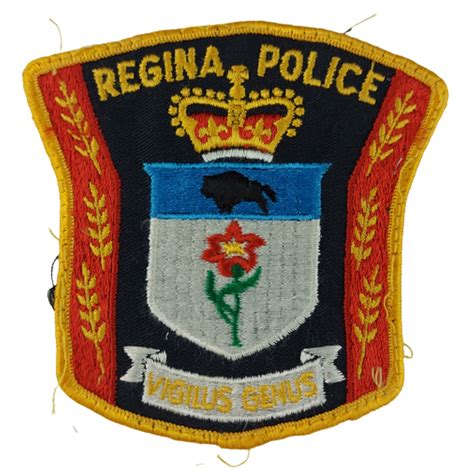 Regina Police Uniform Shoulder Patch – Canadian Soldier Militaria