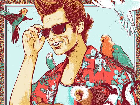 Ace Ventura Pet Detective Poster by Adam Johnson on Dribbble