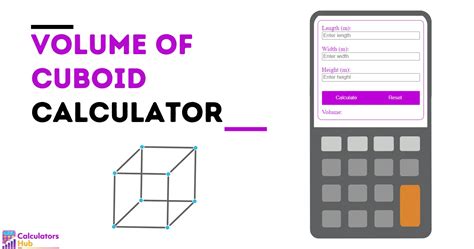 Volume of Cuboid Calculator Online