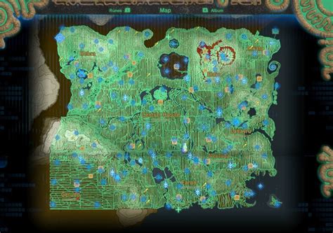 Un jugador se recorre todo el mapa de Zelda: Breath of the Wild a pie