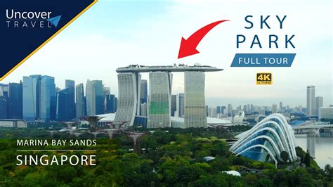 SkyPark Observation Deck - Marina Bay Sands | Singapore - 4K - YouTube