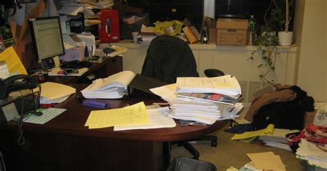 When is Your Messy Office TOO Messy?