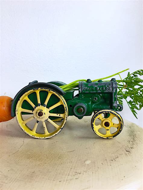 Vintage Ertl Cast Steel Farm Tractor 1970's John Deere - Etsy