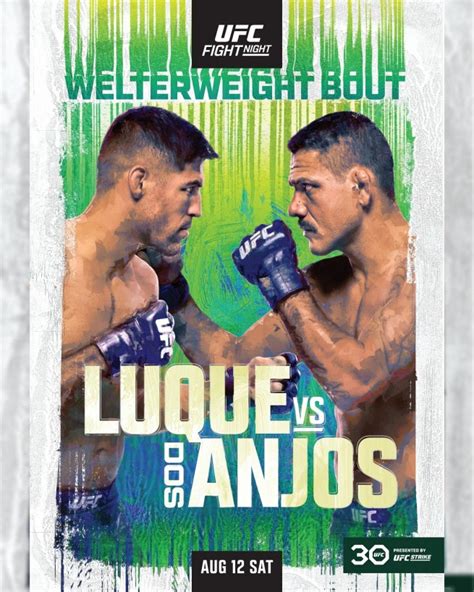 UFC Vegas 78 Card – All Fights & Details for 'Luque vs. do Anjos'