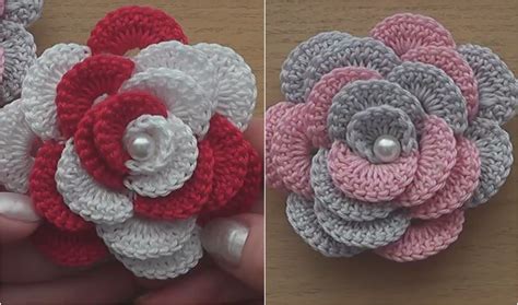 Super Easy Rose Flower - Crochet Ideas