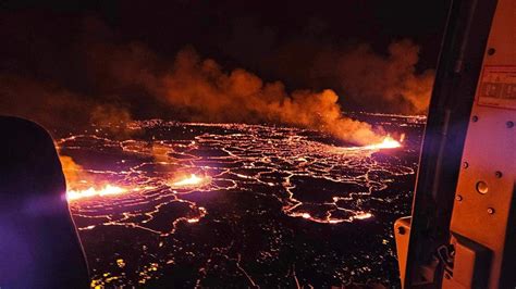 Iceland volcano eruption calms, lava flows away from town | World News ...