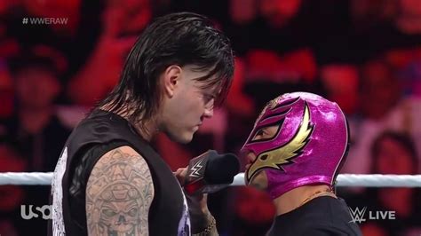 Dominik Mysterio Challenges Rey Mysterio To Face Him At WrestleMania 39