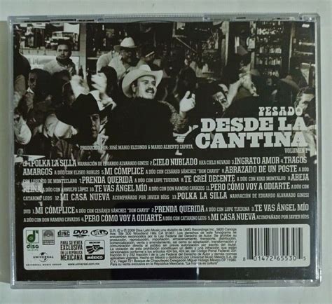 PESADO - DESDE LA CANTINA VOL. 1- 2009 MEXICAN CD ALBUM + DVD, GRUPERO ...