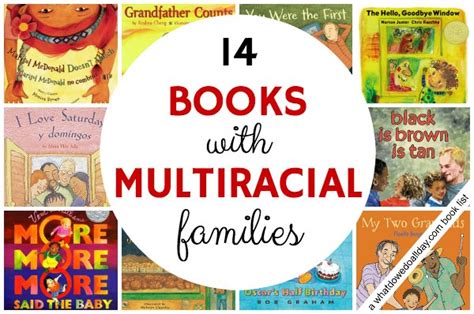 14 Children's Books with Multiracial Families