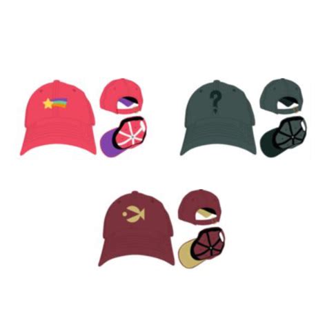 Character Hats - Gravity Falls - TheMysteryShack