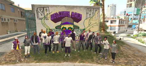 The Purple Families & Green Ballas Pack - GTA5-Mods.com