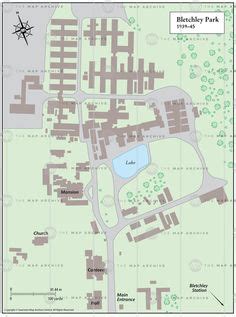 Bletchley Park Map | Bletchley park, Bletchley, Enigma machine