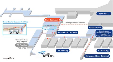 Gua Airport Terminal Map