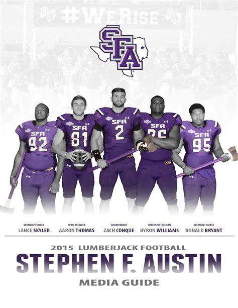 2015 Stephen F. Austin Football Media Guide by SFA Athletics - Issuu