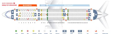 Boeing 787 8 Dreamliner Seat Map Air Canada - Infoupdate.org