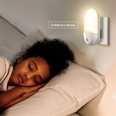 Plug In Led Night Light - Uk Plug-and-play Automatic Dusk To Dawn ...