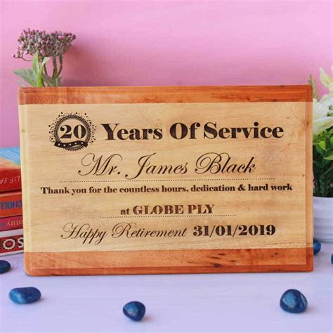 Happy Retirement Wooden Award Plaque in 2021 | Personalized retirement ...