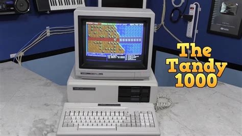 The Tandy 1000 - The best MS-DOS computer in 1984. - YouTube