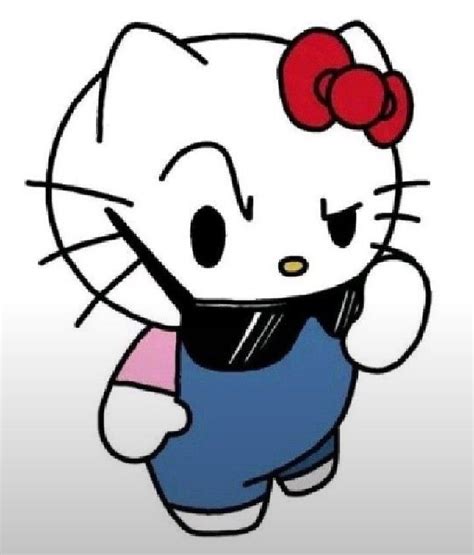 an image of a hello kitty cartoon character