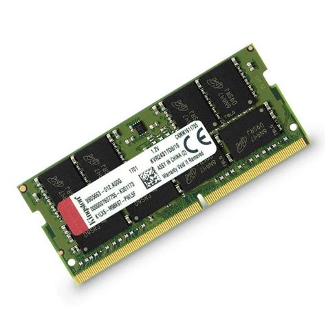 Kingston ValueRAM 16GB 2400Mhz DDR4 SODIMM Laptop KVR24S17D816 ...