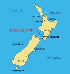 New Zealand Map - Guide of the World