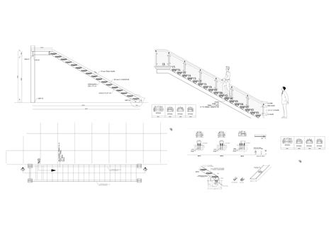 Mild Steel Staircase CAD Files, DWG Files, Plans And Details | lupon.gov.ph