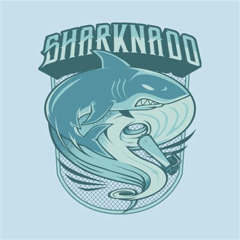 Sharknado - Fun Shark Logo T-Shirt by Akiwa - The Shirt List