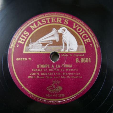 78rpm JOHN SEBASTIAN - harmonica , stompe a la turca / malaguena | eBay