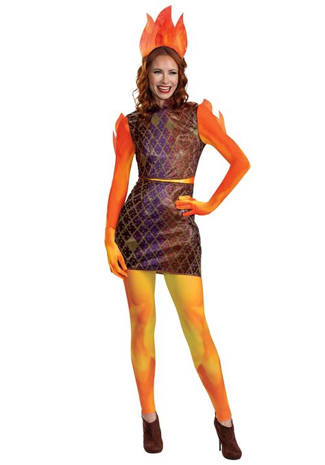 Elemental Women's Deluxe Ember Costume