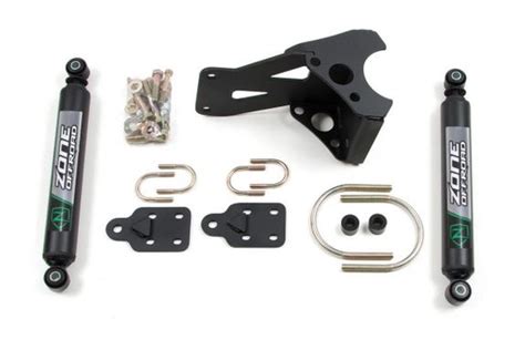 Zone Offroad Dual Steering Stabilizer Kit 05-22 Ford F250/F350