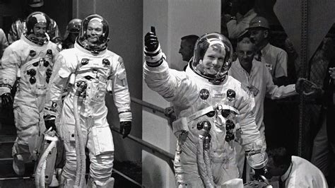 Apollo 11 crew recalls Armstrong's nerve-wracking moon landing - CBS News