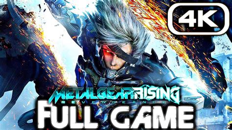 METAL GEAR RISING Gameplay Walkthrough FULL GAME (4K 60FPS) No ...