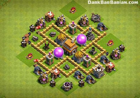 Coc Town Hall 5 Best Defense Base