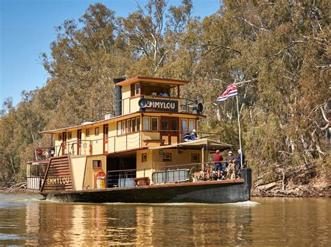 Murray River Paddlesteamers, Tour, The Murray, Victoria, Australia