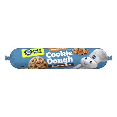 Pillsbury Ready to Eat or Bake Cookie Dough - Chocolate Chip, Value ...