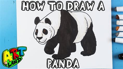 How To Draw A Panda Youtube - Riset